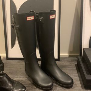 Black Hunter Boots